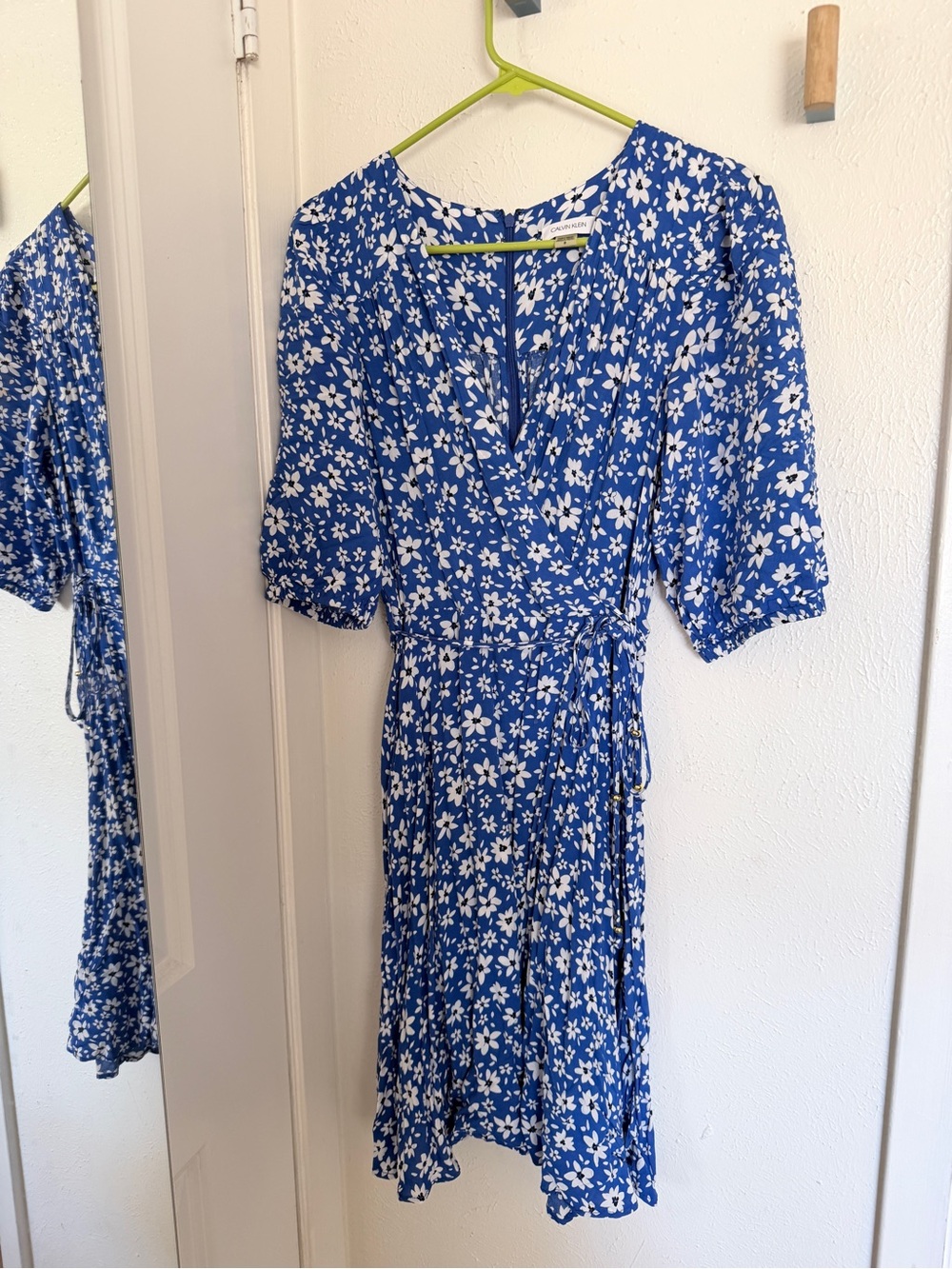 Calvin Klein Faix Wrap Dress